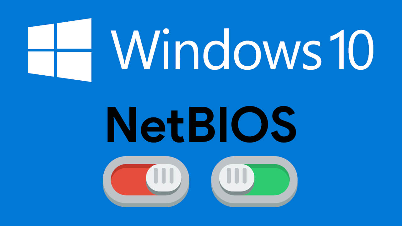 Включить netbios windows 10